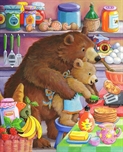 Picture of Bears Baking - Hidden Objects
