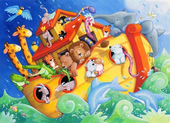 Picture of Noah’s Ark At Sea