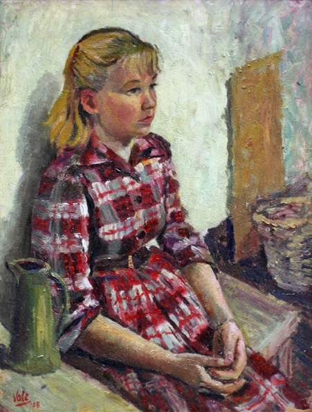 Picture of Girl With A Green Jug