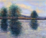 Picture of Evening By The River, Nesfield