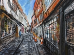 Picture of Traffic Cones, The Shambles, York