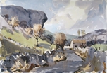 Picture of Kilnsey, Study in Greys