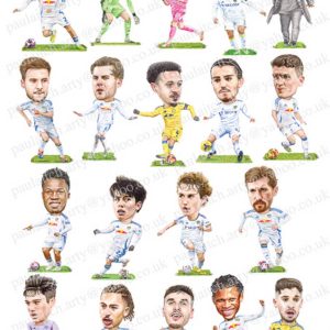 Leeds Utd. Daniel Farkes Championship winning team. "BigEds!"