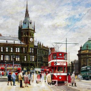 City Square, Leeds. 1956