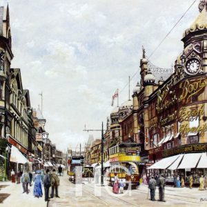 Edwardian Elegance. Briggate. Leeds c1910