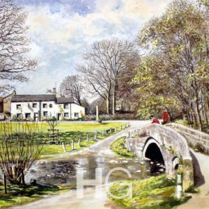 Contemplation on a Linton Bridge