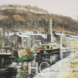 Winter Sun, Hebden Bridge