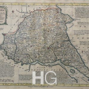 The East Riding of Yorkshire divided into it's Wapentakes